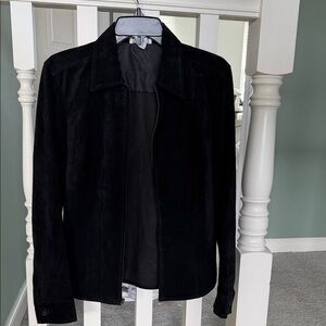 100% leather Black Women's Jacket